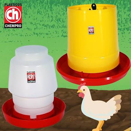 Bebedero y comedero avícola 10 litros Chempro